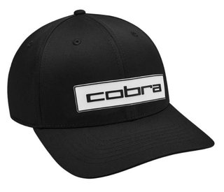 Cobra Tour Tech men's cap, black/white