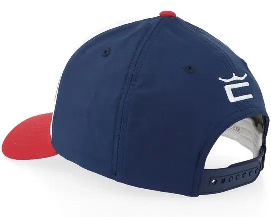 Cobra Tour Tech men's cap, red/white/navy