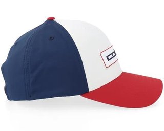 Cobra Tour Tech men's cap, red/white/navy