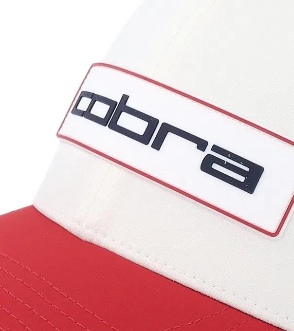 Cobra Tour Tech men's cap, red/white/navy