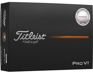 Titleist Pro V1 2025 golf balls, Performance Alignment RED