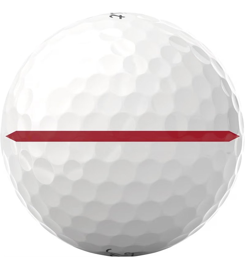 Titleist Pro V1 2025 golf balls, Performance Alignment RED