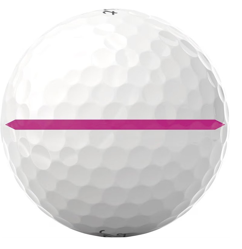 Titleist Pro V1 2025 golf balls, Performance Alignment Pink