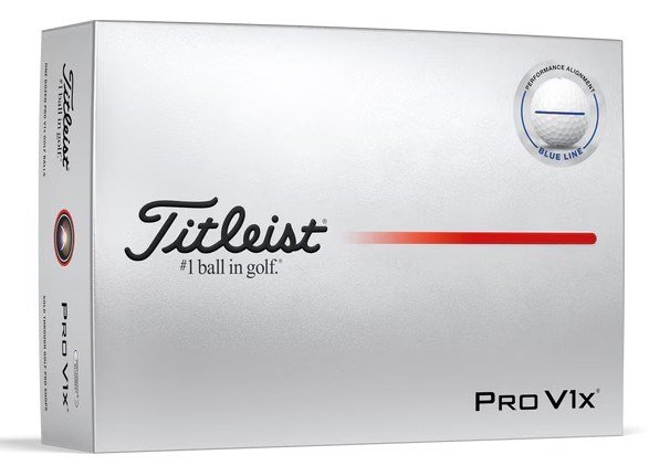 Titleist Pro V1x 2025 golf balls, Performance Alignment Blue