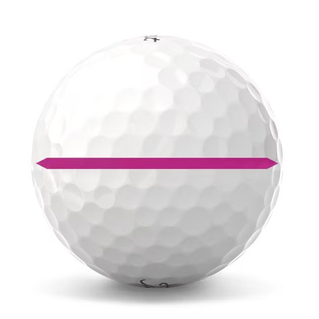 Titleist Pro V1x 2025 golf balls, Performance Alignment Pink