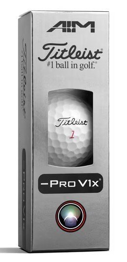 Titleist Pro V1x Left Dash AIM Enhanced golf balls 2026 (12 balls)