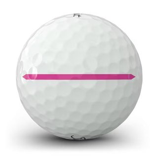 Titleist Pro V1x Left Dash Performance Alignment Pink golf balls