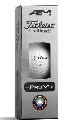 Titleist Pro V1x Left Dash Performance Alignment Pink golf balls