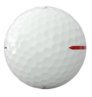 Titleist Pro V1x Left Dash Performance Alignment RED golf balls