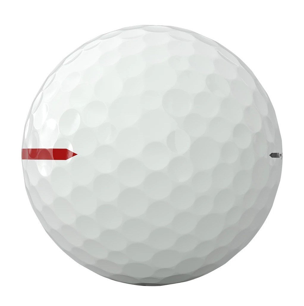 Titleist Pro V1x Left Dash Performance Alignment RED golf balls