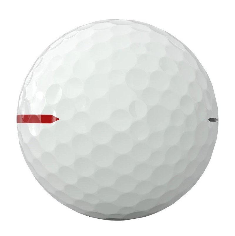 Titleist Pro V1x Left Dash Performance Alignment RED golf balls