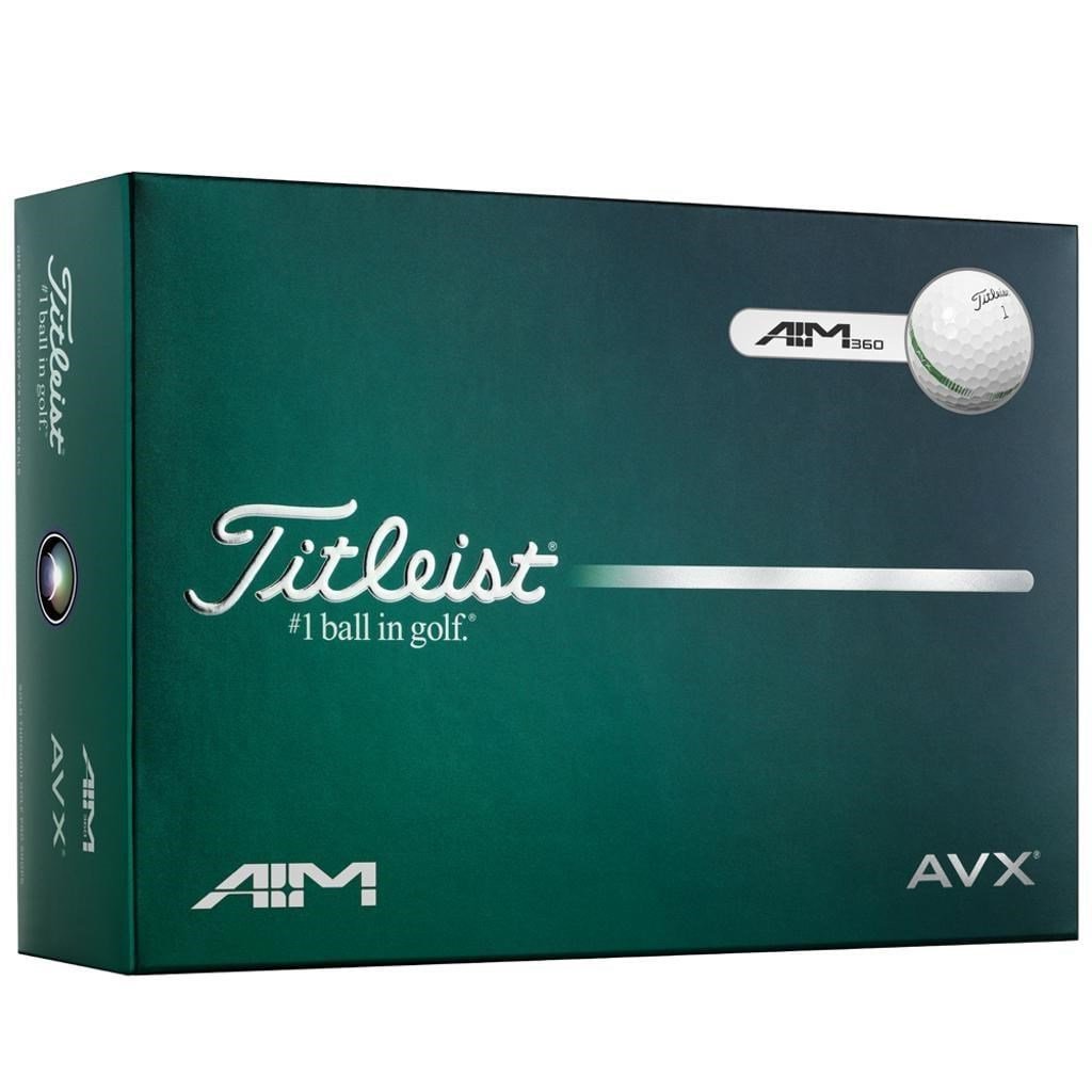 Titleist AVX AIM 360 golf balls 2026 (12 balls)
