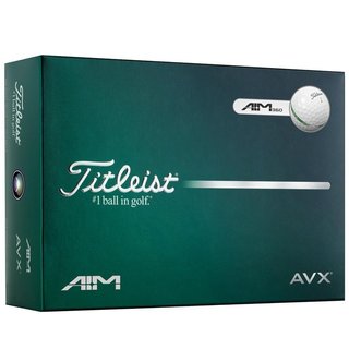 Titleist AVX AIM 360 golf balls 2026 (12 balls)