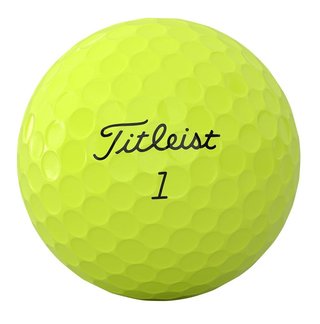 Titleist AVX golf balls 2026, yellow
