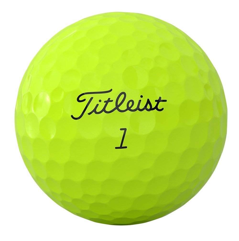 Titleist Tour Soft golf balls 2026, yellow