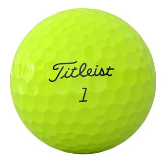 Titleist Tour Soft golf balls 2026, yellow