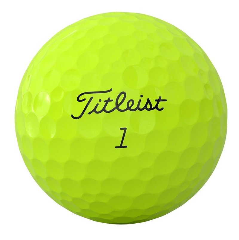Titleist Tour Soft golf balls 2026, yellow