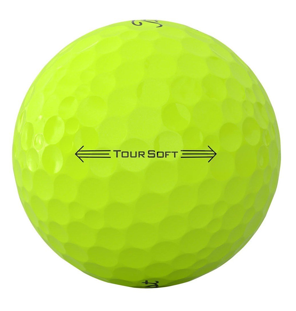 Titleist Tour Soft golf balls 2026, yellow