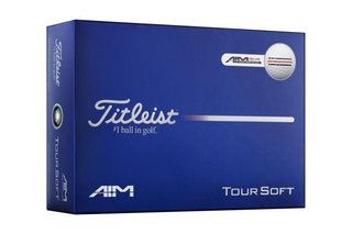 Titleist Tour Soft AIM Red golf balls