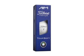 Titleist Tour Soft AIM Red golf balls