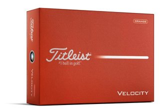 Titleist Velocity golf balls 2026, orange
