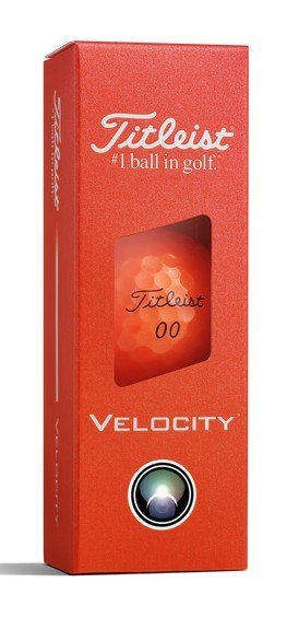Titleist Velocity golf balls 2026, orange