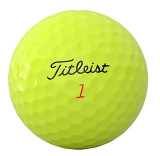 Titleist TruFeel golf balls 2026, yellow