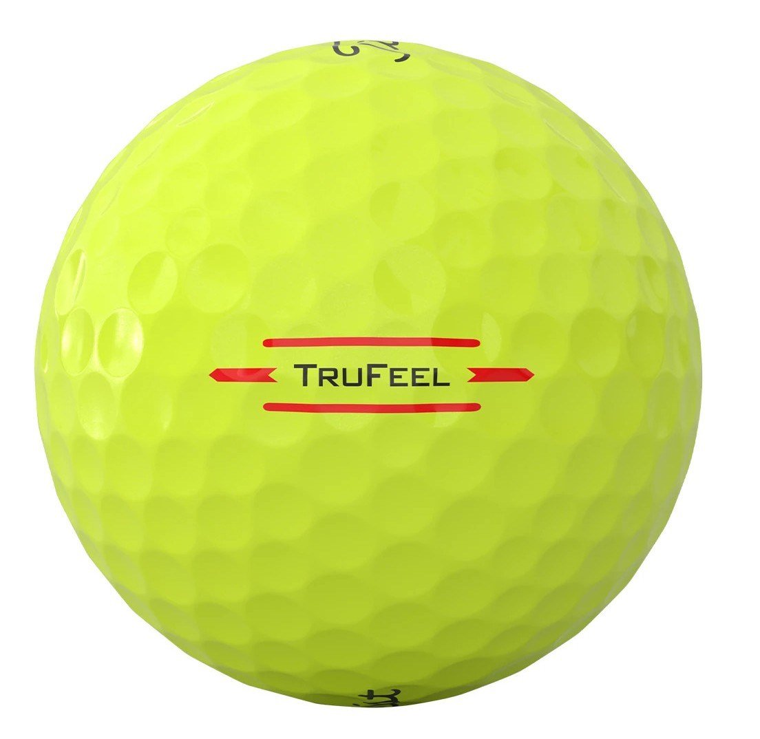 Titleist TruFeel golf balls 2026, yellow