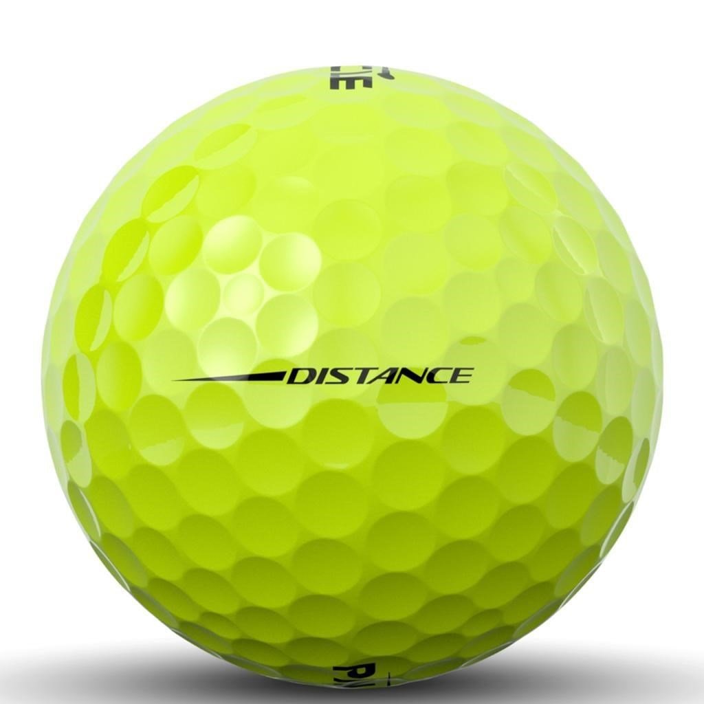 Pinnacle Distance golf balls, Yellow