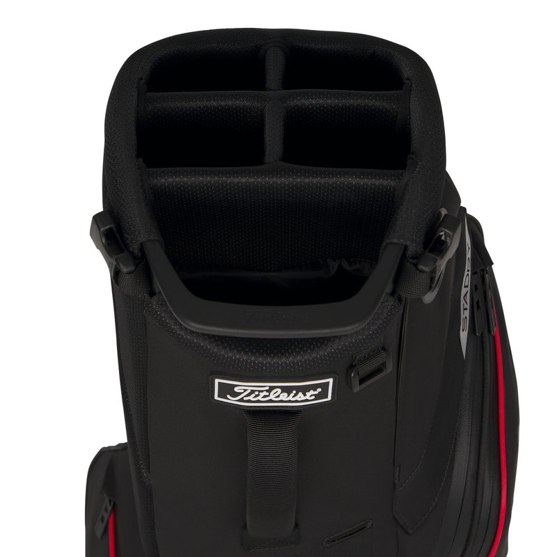 Titleist Players S5 StaDry stand bag, black/red/graphite