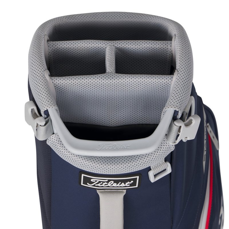 Titleist Players S4 StaDry stand bag, navy/red/white