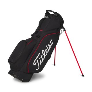 Titleist Players S4 stand bag, black/red/white
