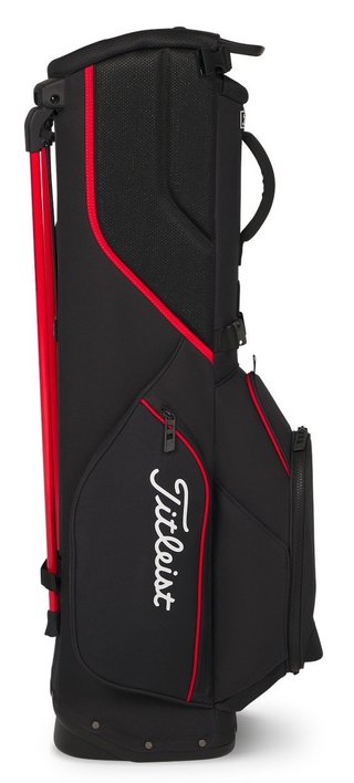 Titleist Players S4 stand bag, black/red/white