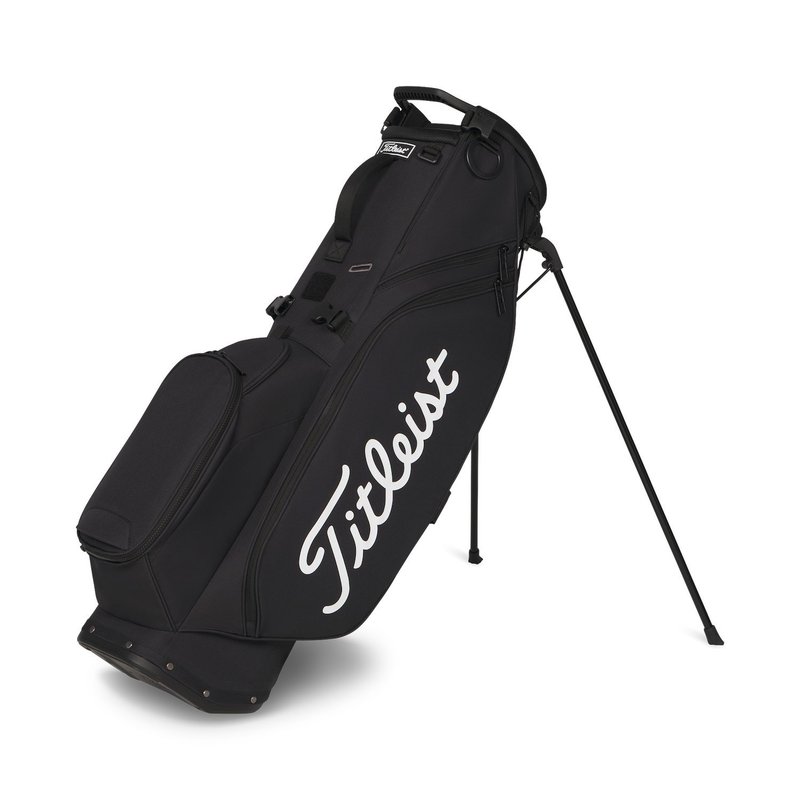 Titleist Players S4 stand bag, black/black/white