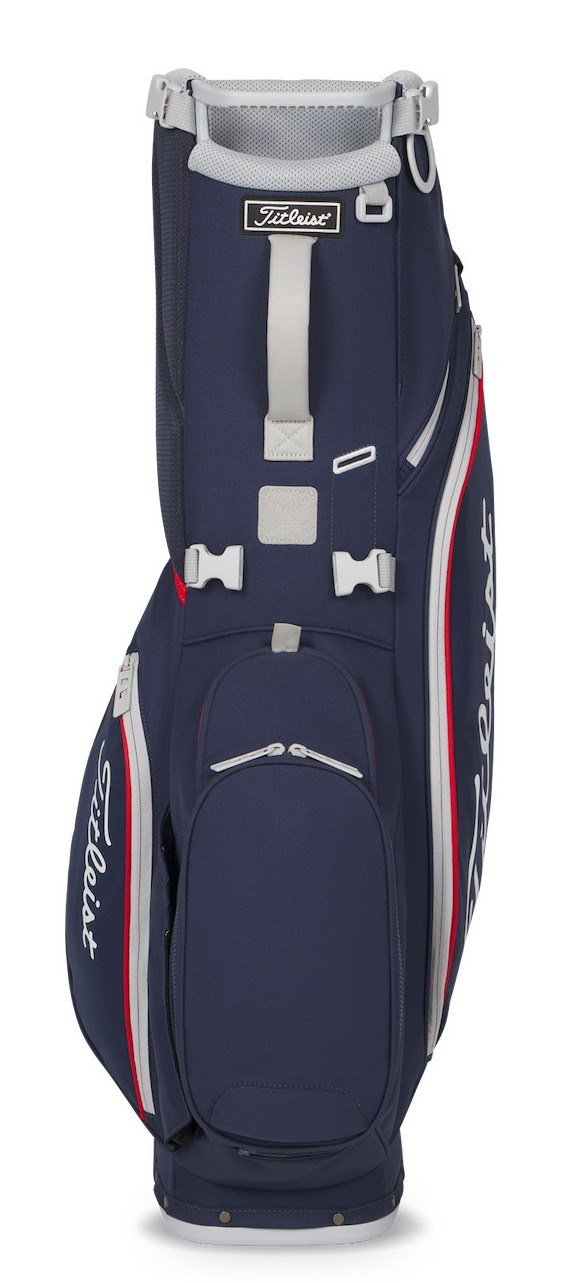 Titleist Players S4 stand bag, navy/red/white