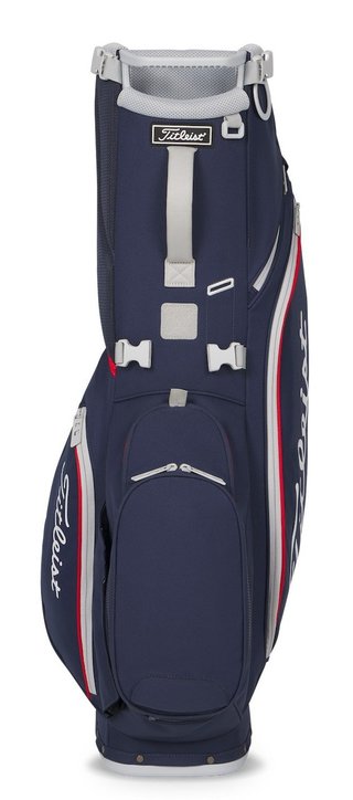 Titleist Players S4 stand bag, navy/red/white