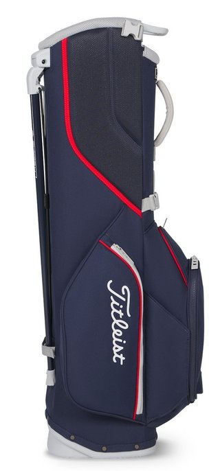 Titleist Players S4 stand bag, navy/red/white