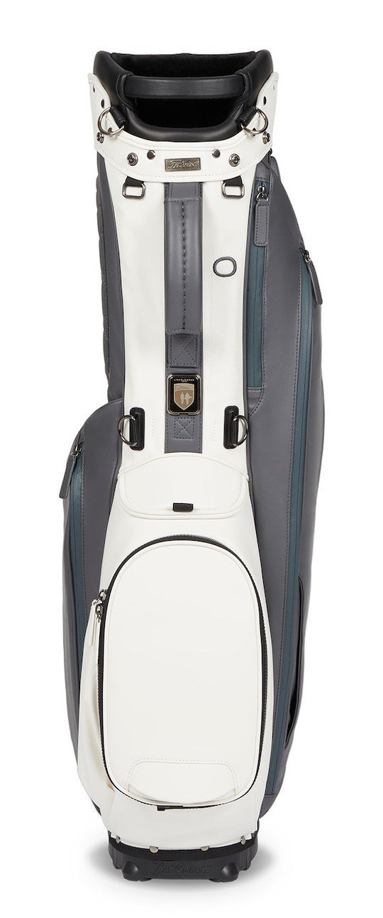 Titleist Linkslegend Members stand bag, white/charcoal