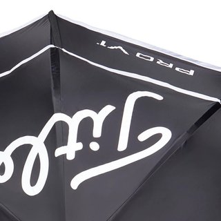 Titleist Tour Double Canopy Umbrella, black/white