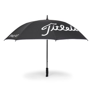 Titleist Tour Lightweight UV Umbrella, black/white