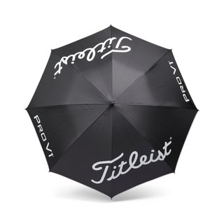Titleist Tour Lightweight UV Umbrella, black/white