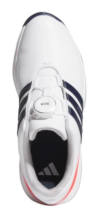 Adidas Tour360 24 Boa junior golf shoes, white