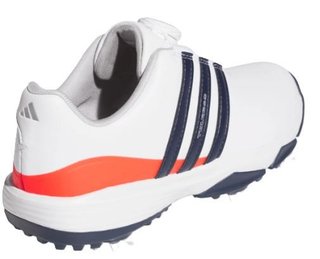 Adidas Tour360 24 Boa junior golf shoes, white