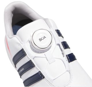 Adidas Tour360 24 Boa junior golf shoes, white