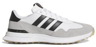 Adidas S2G 26 Textile Spikeless mens golf shoes, white/core black/grey two