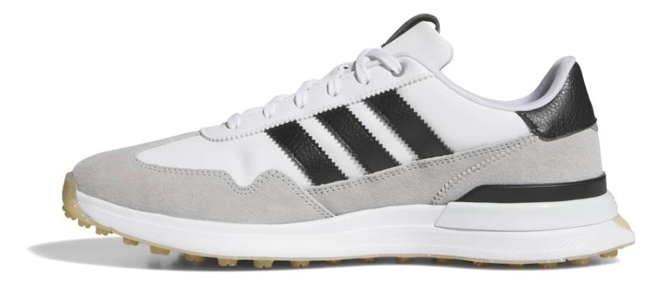 Adidas S2G 26 Textile Spikeless mens golf shoes, white/core black/grey two