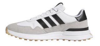 Adidas S2G 26 Textile Spikeless mens golf shoes, white/core black/grey two