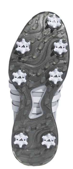 Adidas Tour360 24 Wide mens golf shoes, cloud white/silver metallic