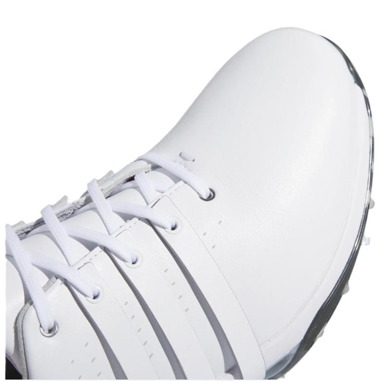 Adidas Tour360 24 Wide mens golf shoes, cloud white/silver metallic