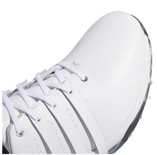 Adidas Tour360 24 Wide mens golf shoes, cloud white/silver metallic